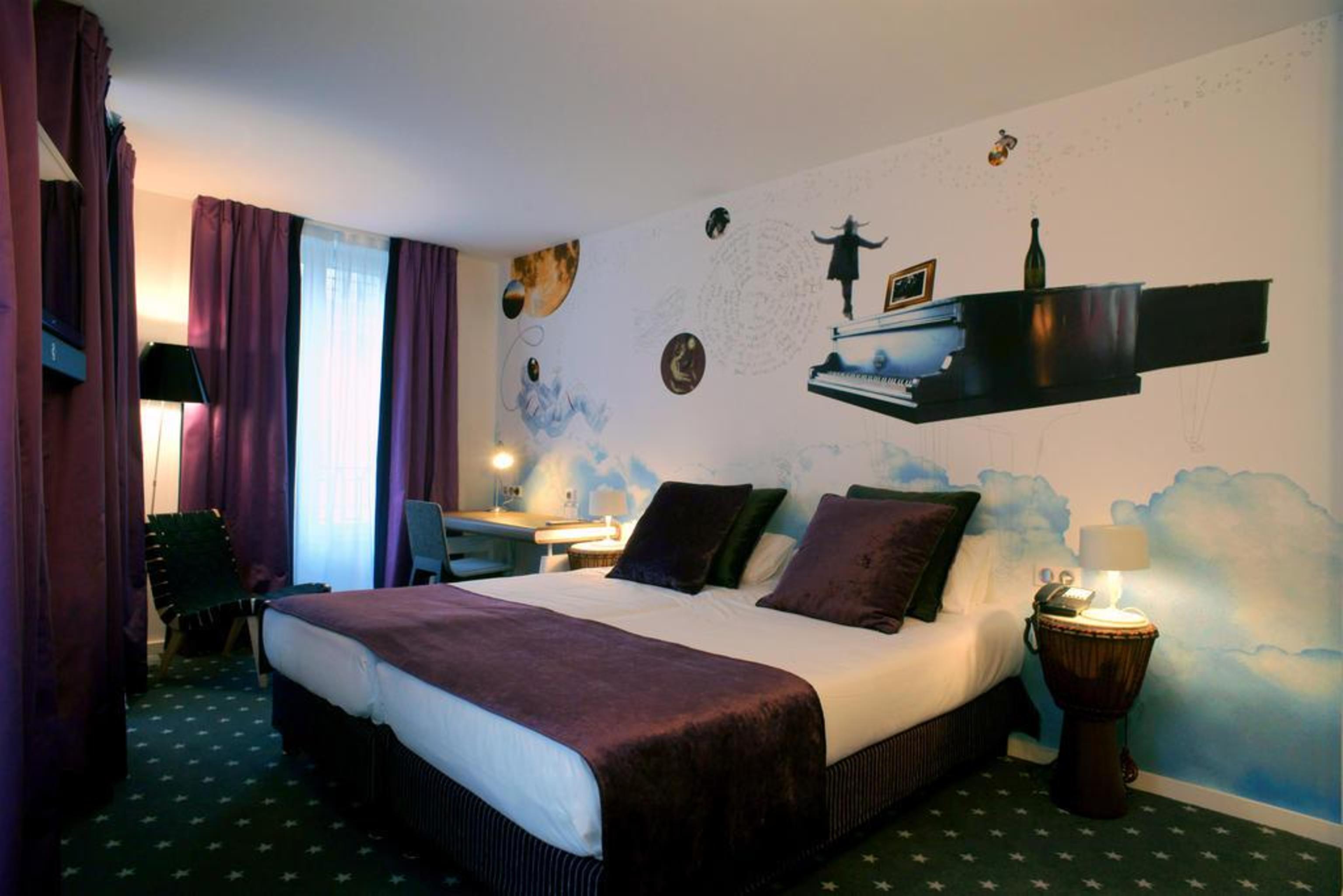 פריז Hotel Du Triangle D'Or מראה חיצוני תמונה