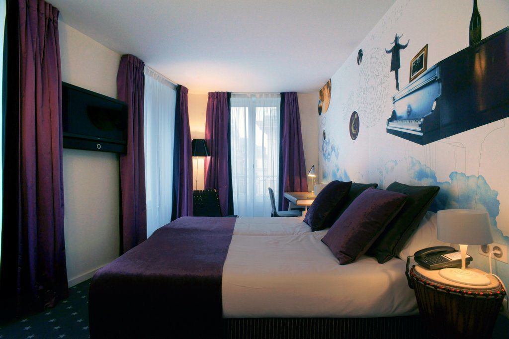 פריז Hotel Du Triangle D'Or מראה חיצוני תמונה