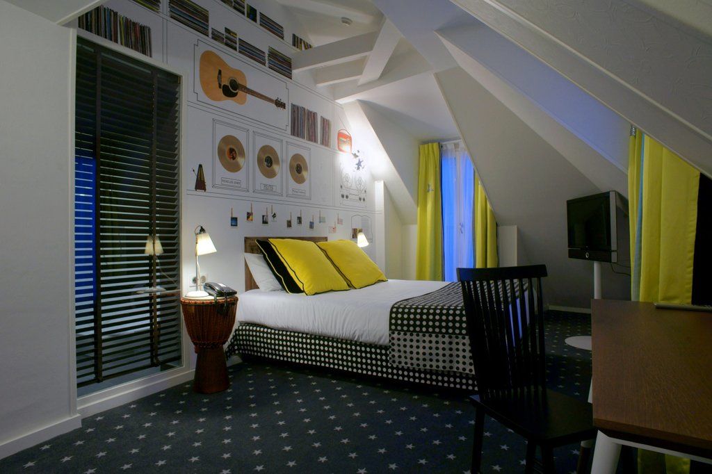 פריז Hotel Du Triangle D'Or מראה חיצוני תמונה