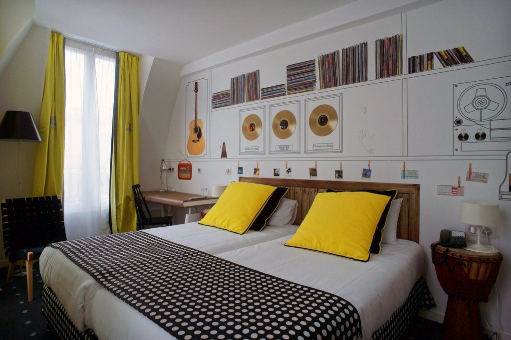 פריז Hotel Du Triangle D'Or מראה חיצוני תמונה